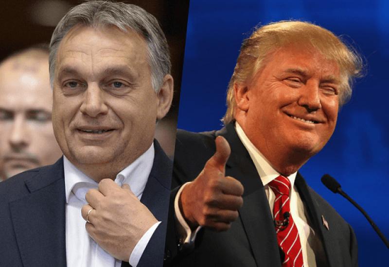 Sastaju se Trump i Orban  - Sastaju se Trump i Orban 