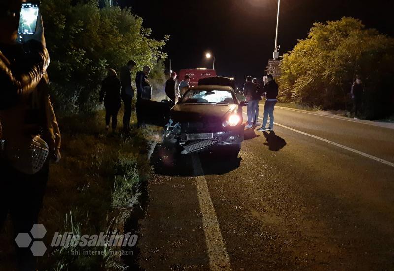 U sudaru su sudjelovala vozila Merecedes i VW Golf - Mostar: Sudar na skretanju prema Fortici, najmanje jedna osoba ozlijeđena