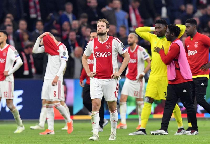 Šokirani igrači Ajaxa nakon poraza d Tottenhama - Ajax je poražen 8. svibnja, upravo na dan koji se kod njih piše crnim slovima