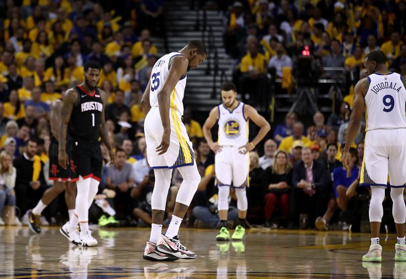 Warriorsi bez Duranta do kraja serije protiv Rocketsa