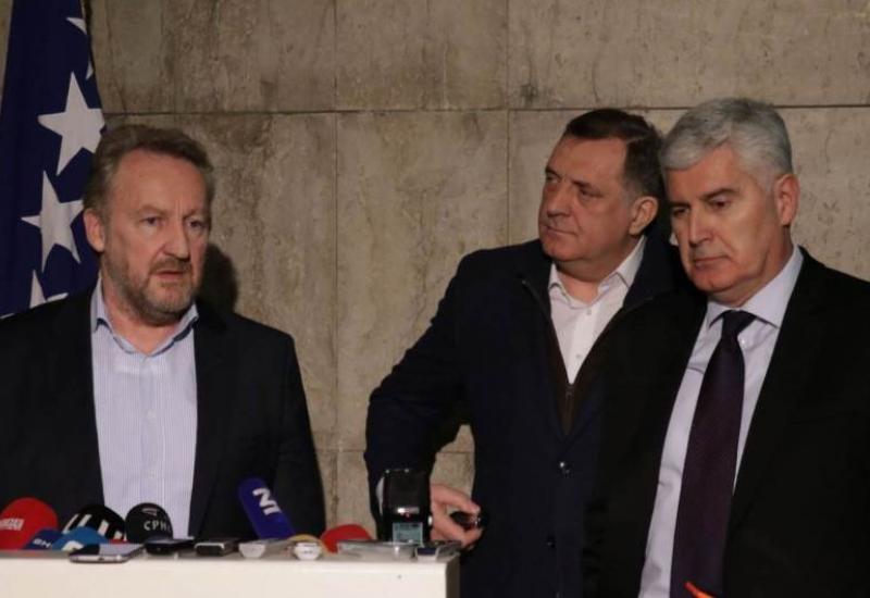 Milorad Dodik, Dragan Čović i Bakir Izetbegović - Izetbegović otkrio 
