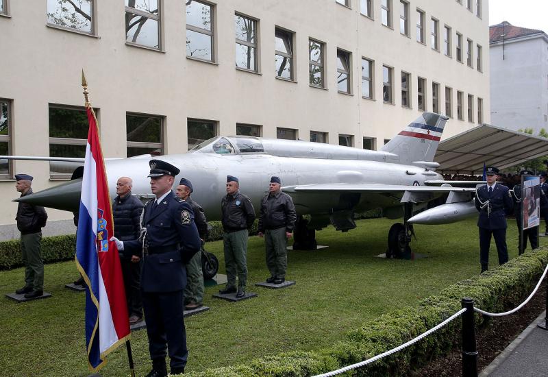 Svečano otkriven MiG-21 hrvatskog heroja Rudolfa Perešina