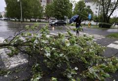 Olujno nevrijeme izazvalo kaos u Zagrebu