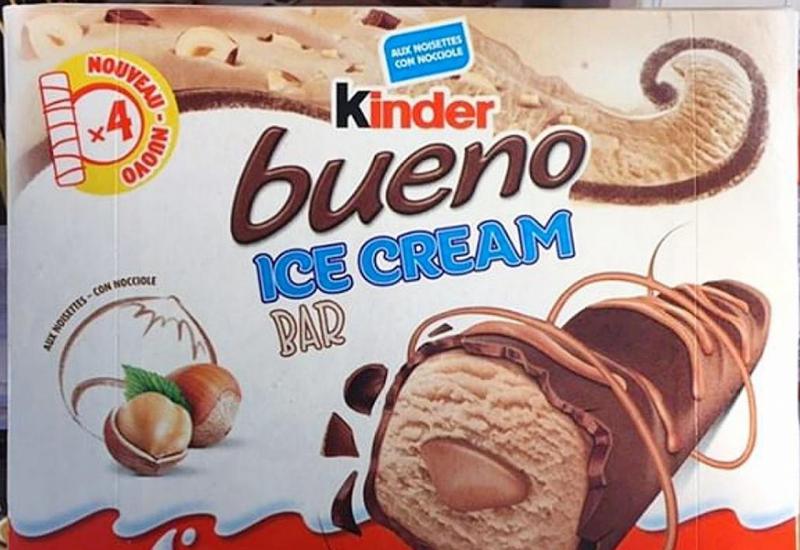 Kinder Bueno ima novi sladoled - ovog puta istog oblika kao i čokoladica!