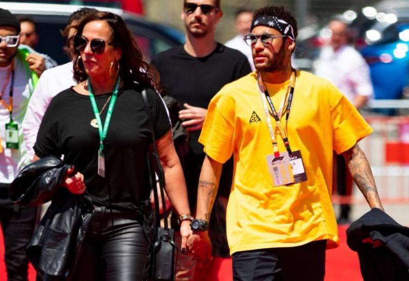 Neymar za Majčin dan vodio svoju majku Nadine na utrku Formule 1