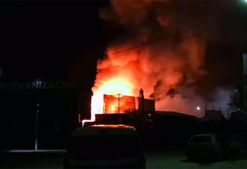 Veliki požar u Zenici - Veliki požar u Zenici