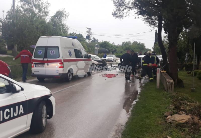 Prometna nesreća u mjestu Knešpolju - Teški frontalni sudar u Dobriću
