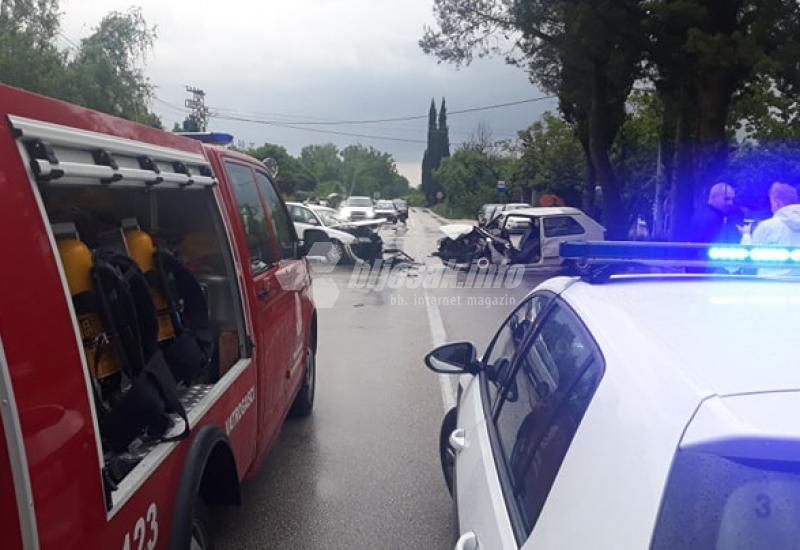 Prometna nesreÄa u DobriÄu - TeÅ¡ki frontalni sudar u KneÅ¡polju