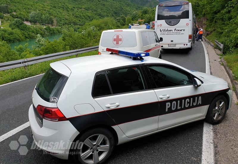 Obustavljen promet u Grabovici, vozače se poziva na oprez