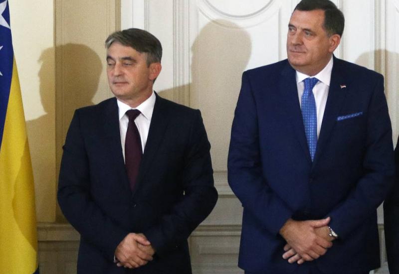 Željko Komšić i Milorad Dodik - Dodik pozvao Komšića da dođe i vidi proslavu Dana Vojske RS