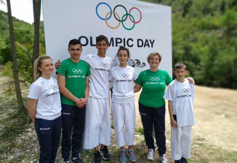 Detalj s održanog Olimpijskog dana - Mostar: Olimpijski dan okupio 300 sudionika