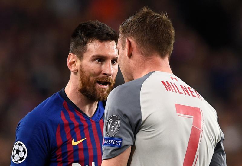 Leo Messi i James Milner - Van Gaal: Messi je krivac što Barcelona ne može osvojiti Ligu prvaka