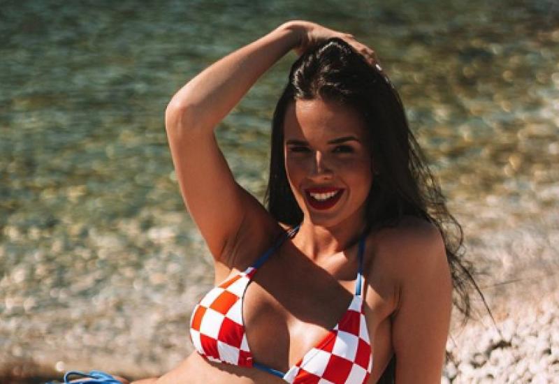 "Najljepša hrvatska navijačica" pokrenula privatni posao: Stižu kupaći kostimi s kockicama