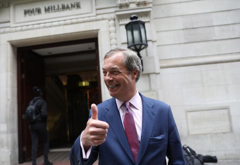 Farage planira proslavu brexita u središtu Londona