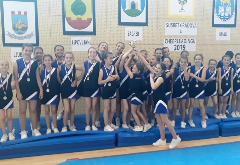 HCK Široki - Hrvatski cheerleading klub Široki osvojio najviše medalja na turniru u Zagrebu