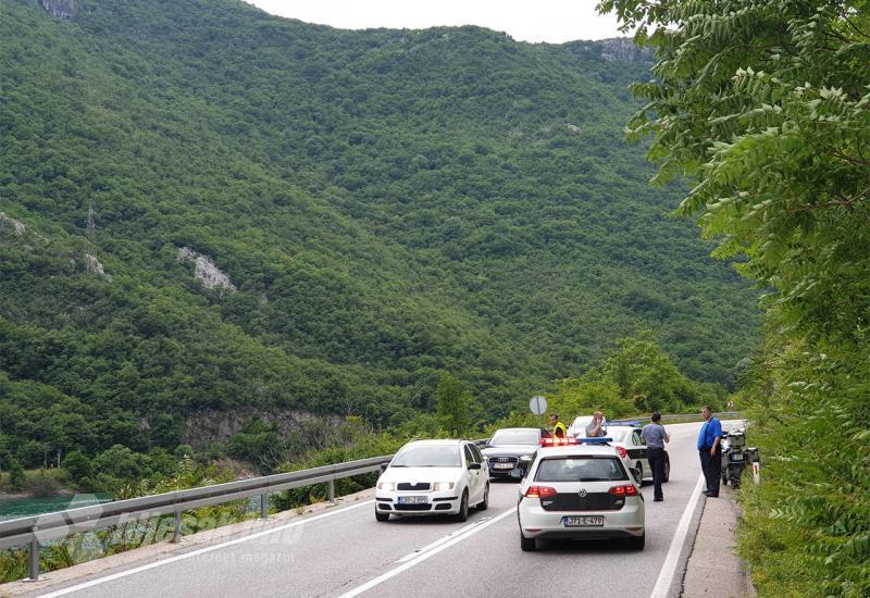 Mostar: U prometnoj nesreći na M-17 ozlijeđen motociklist