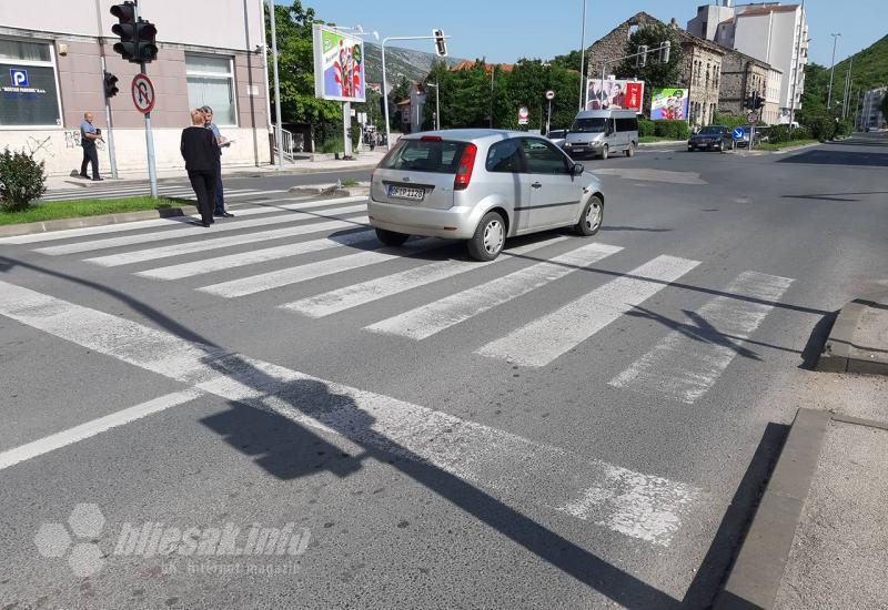 Mostar: Udario pješaka na pješačkom prijelazu