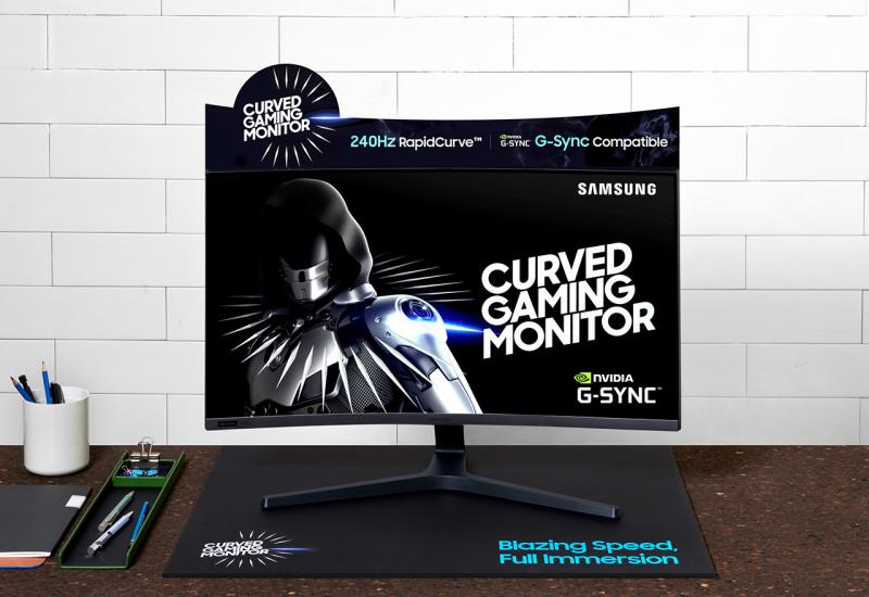 Samsung predstavio zakrivljeni gaming monitor  - Samsung predstavio zakrivljeni gaming monitor 