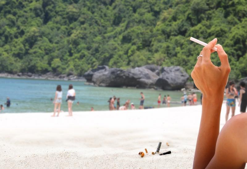Plaža na kojoj je zabranjeno pušenje