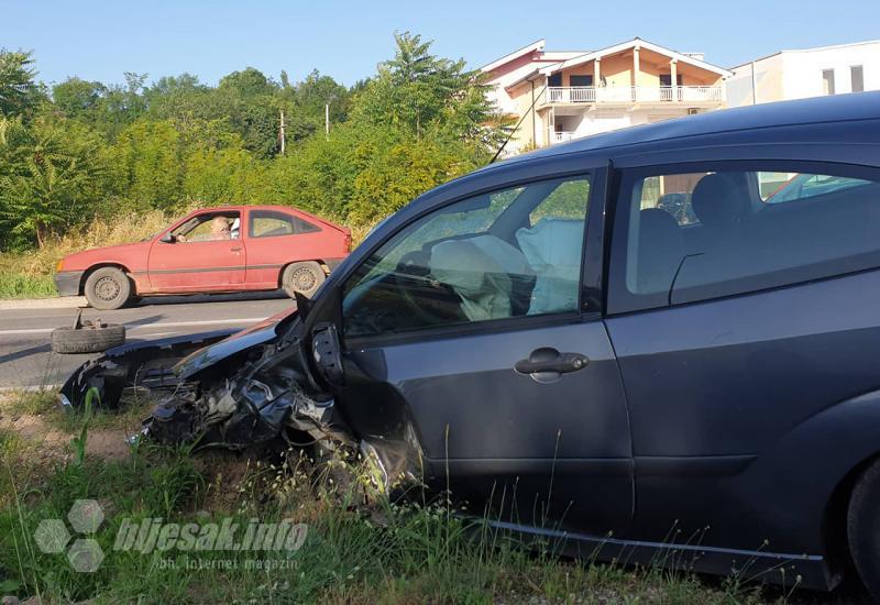 Vozila oštećena u sudaru - Još jedan sudar u Ortiješu
