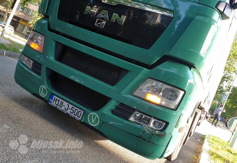 Kamion koji se sudario s Mercedesom kod Mostarke - Još jedan sudar u Ortiješu