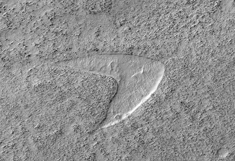 Na Marsu snimljen ''grb Zvjezdane flote'' iz Zvjezdanih staza