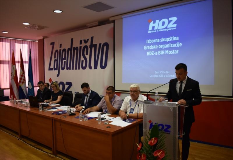 Izabrani članovi novog Gradskog odbora HDZ-a BiH Mostar