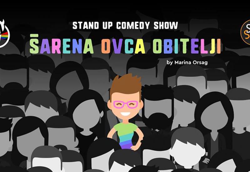 Stand Up komedija u Mostaru: Kako je odrastati u jednoj neobično sklepanoj obitelji?