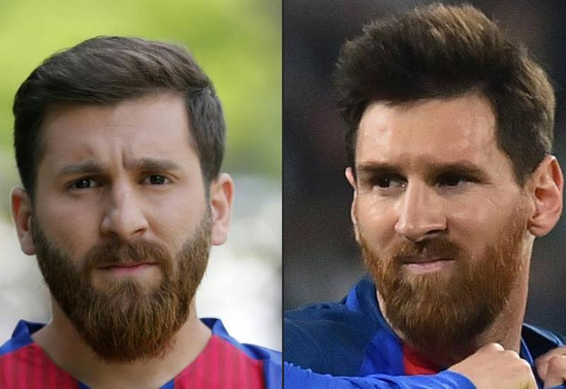 Messi i njegov dvojnik Reza Parastesh  - Zahvalujući sličnosti s Messijem, Iranac zaveo 23 žene!?