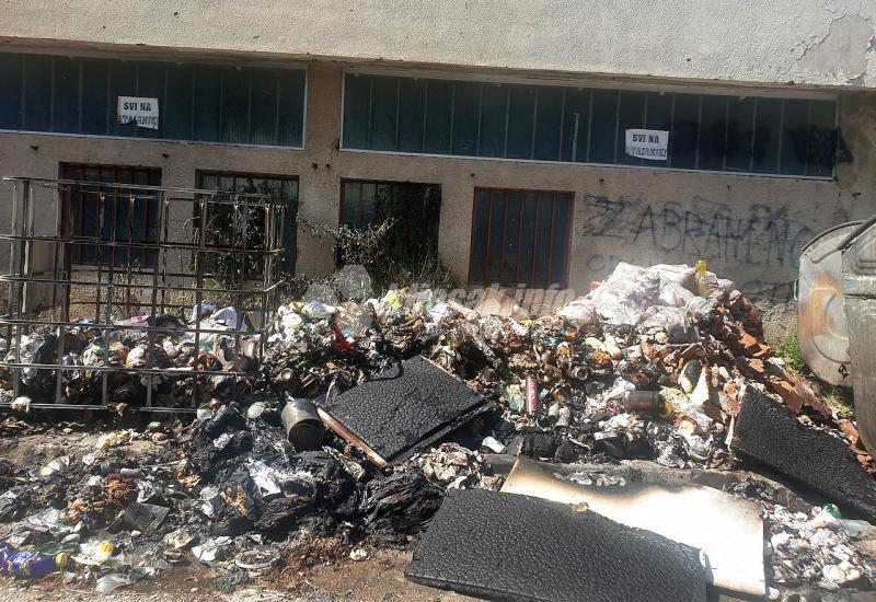 Mostar: Zapaljeno smeće na više lokacija