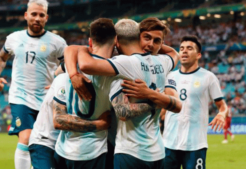 Reprezentacija Argentine - Argentina izborila polufinale Copa America protiv Brazila