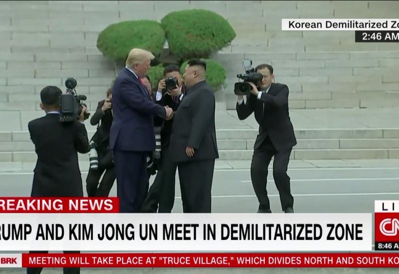 Donald Trump postao prvi američki predsjednik koji je ušao u Sjevernu Koreju
