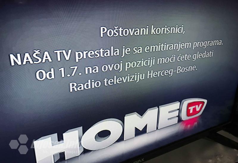 Poznata programska shema RTV Herceg-Bosne