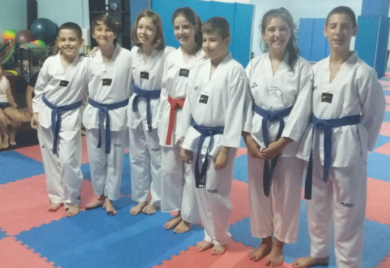 Polaganje za pojaseve - Mladi Mostarci pokazali zavidne vještine u taekwondo-u