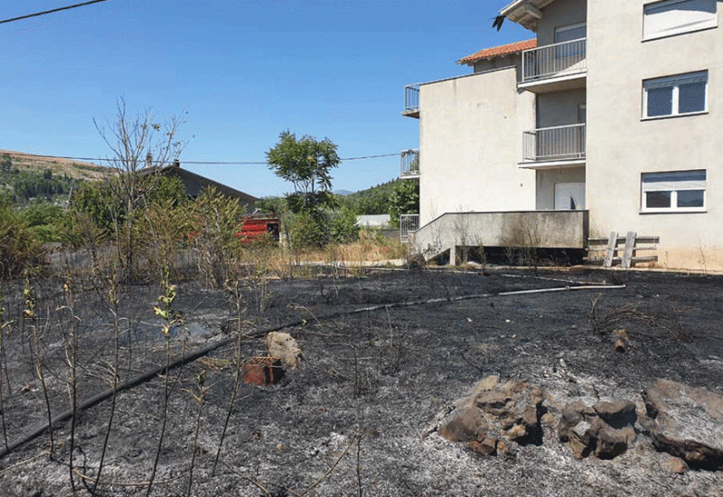 V - Vatra zaprijetila kućama na Gorici
