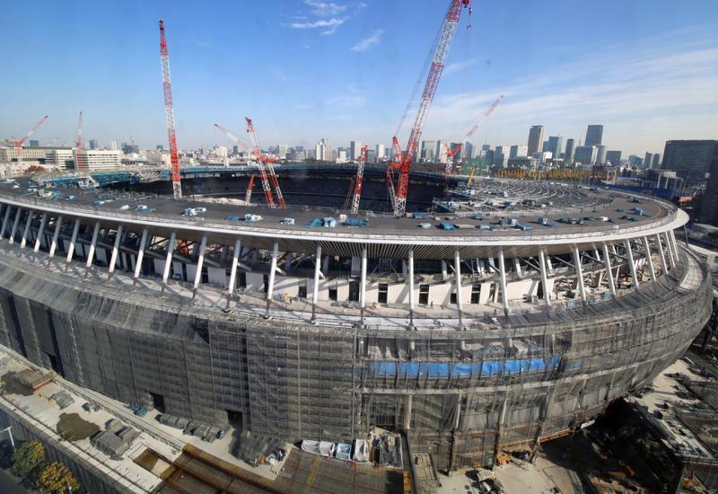 Olimpijski stadion u Tokiju 90 posto završen