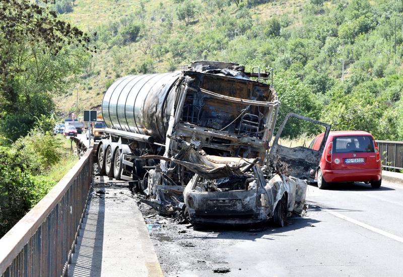 Podgorica: U sudaru sa cisternom iz BiH poginuo vozač Audija