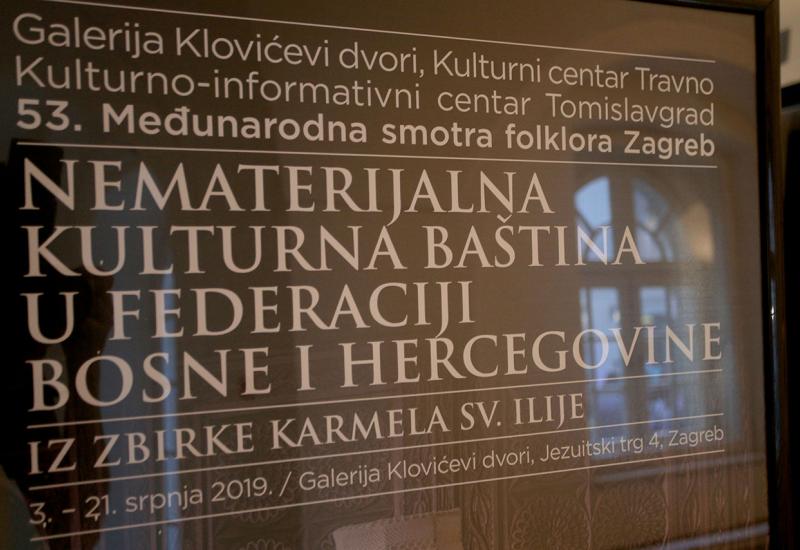 Nematerijalna kulturna baština u FBiH predstavljena u Klovićevim dvorima
