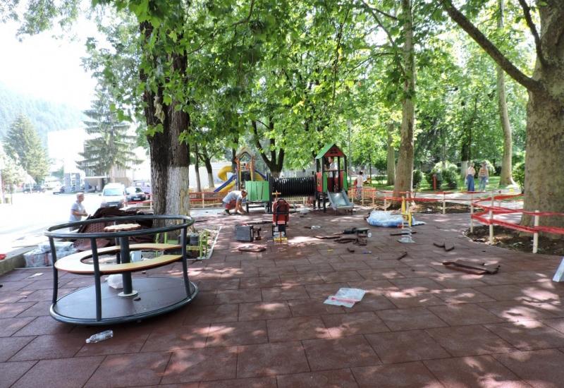 Novi dječji park u Jablanici - Jablanica dobiva igralište za djecu, uzrasti od 3 do 5 godina