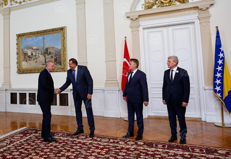 Erdogan obećao pomoć oko sastanka BiH-Hrvatska-Srbija