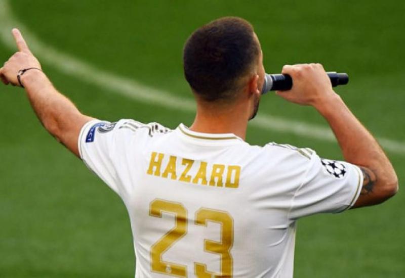 Eden Hazard igrat će s brojem 23 - Eden Hazard konačno odabrao broj kojeg će nositi u Realu