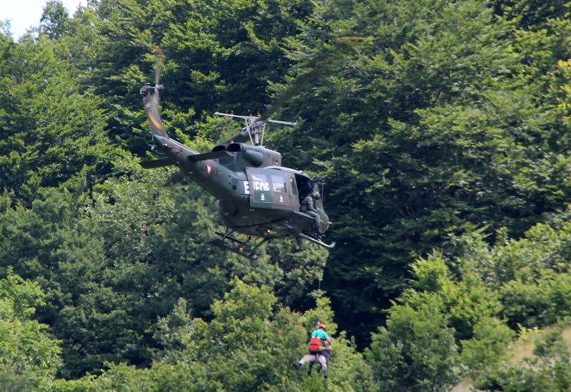 FUCZ i EUFOR zajedno vježbali helikoptersko spašavanje