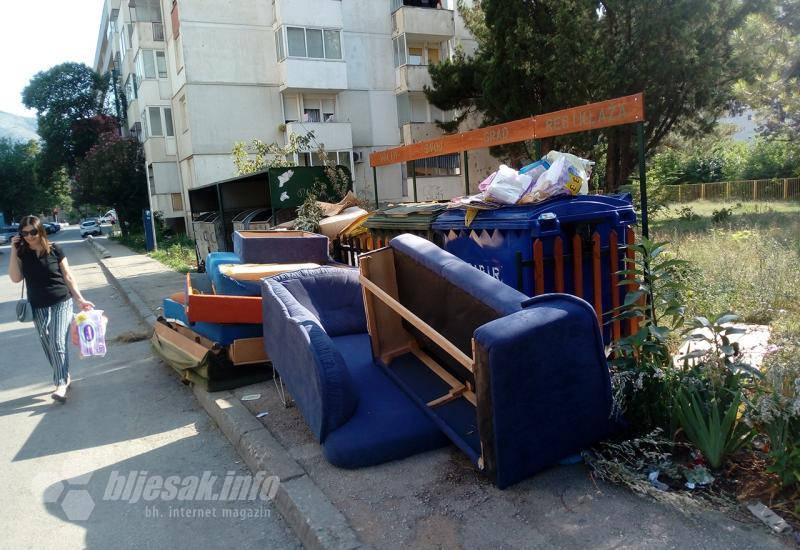 Ovako susjedi u Mostaru jedni drugima žele dobro jutro - Premostit će i sve ostale deponije ali je nepremostiv bezobrazluk…