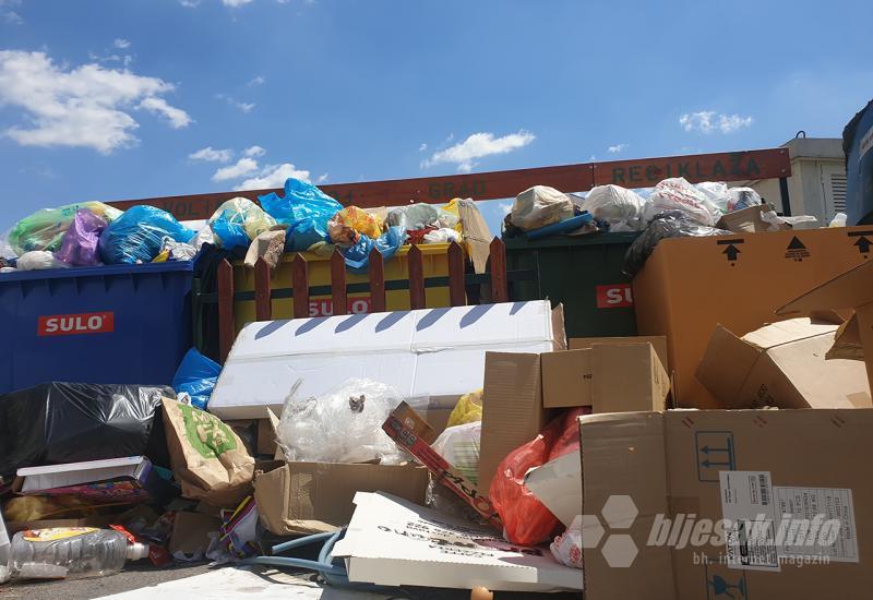 Još uvijek ništa od razvrstavanja otpada u Mostaru
