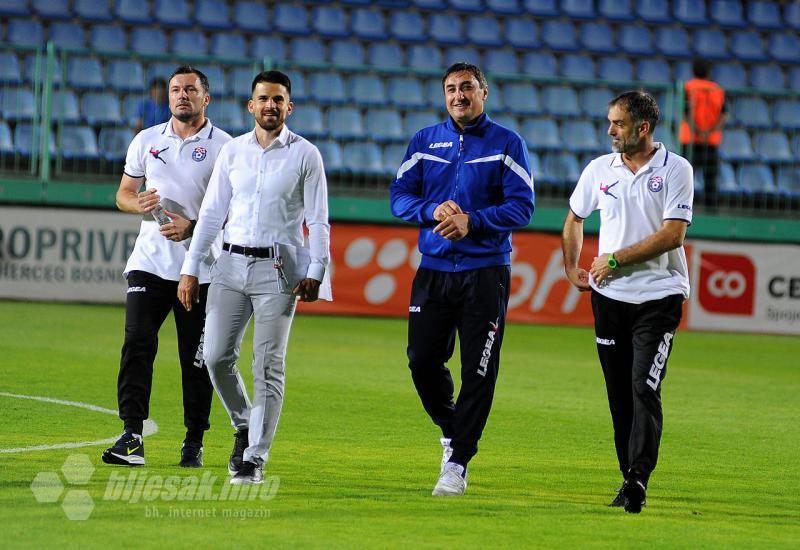 Ćorić, Ivanković, Sedloski i Džidić prije utakmice s Čelikom - 