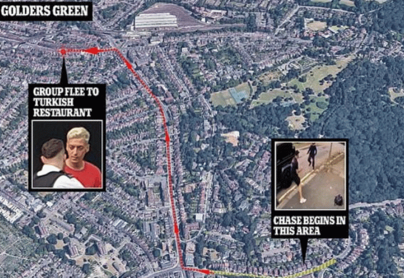 Drama u Londonu - Kolašinca i Özila su proganjali gotovo dva kilometra