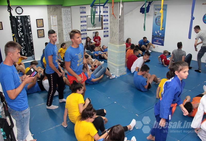Judo trening s Azrom Dedić - Trening ljetni kamp