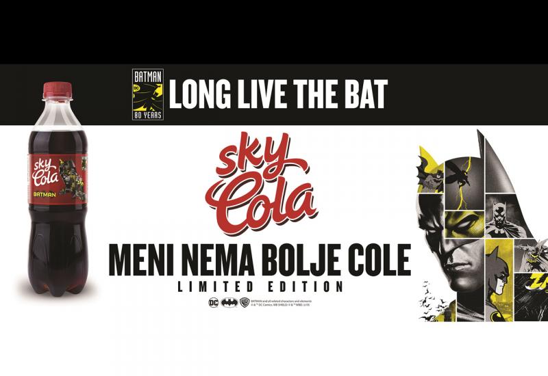 Predstavljena nova edicija kojom Sky Cola obilježava Batmanovu 80. obljetnicu
