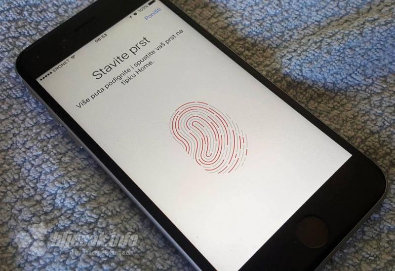 iPhone dobiva in-screen čitač otisaka prstiju?