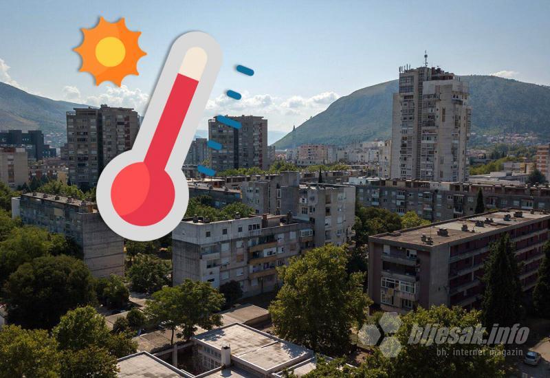 Upaljen žuti meteoalarm za Mostar i Trebinje